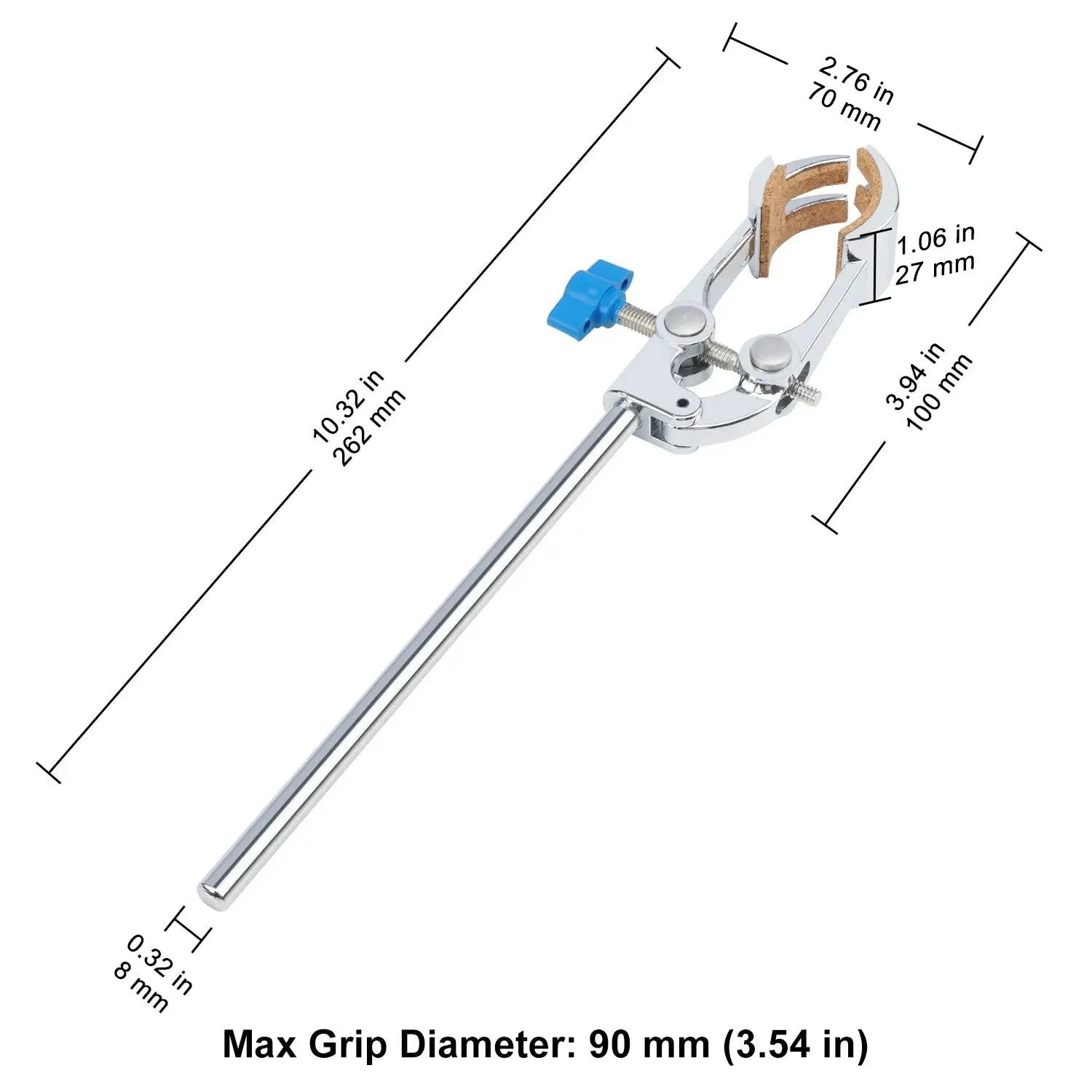 4 Prong Adjust Swivel Clamp