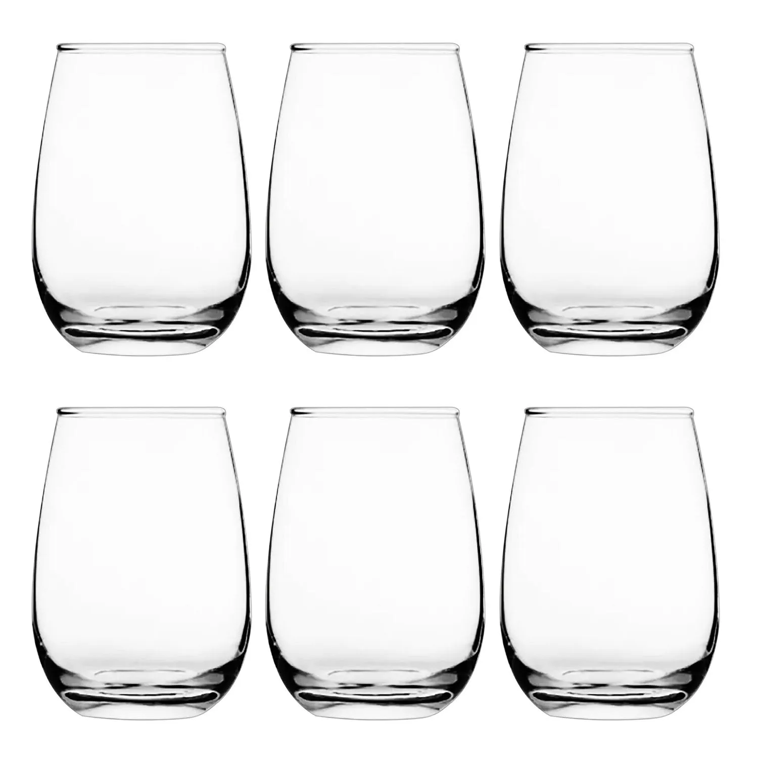 6-pcs Drinking Glass (400ml)