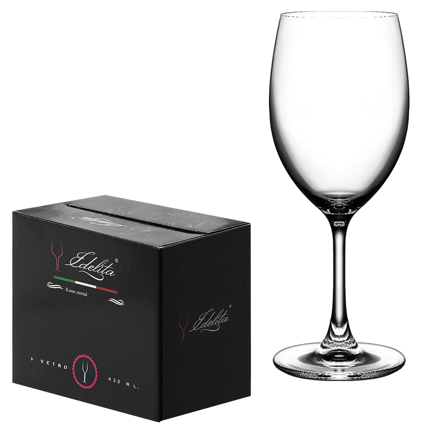 6-pcs Wine Glass (430ml)