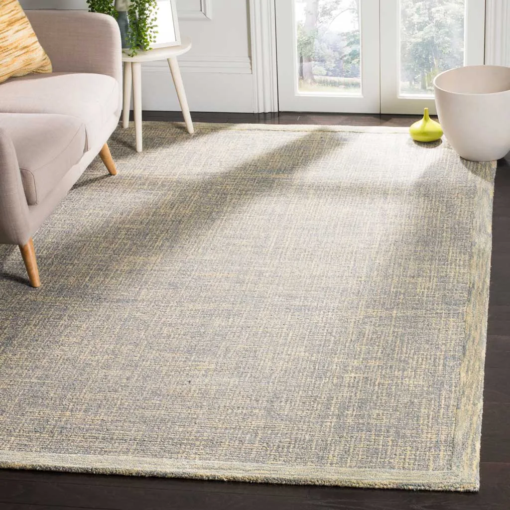 Abstract Gold/Gray Area Rug