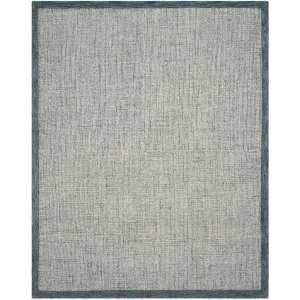 Abstract Navy/Ivory Area Rug