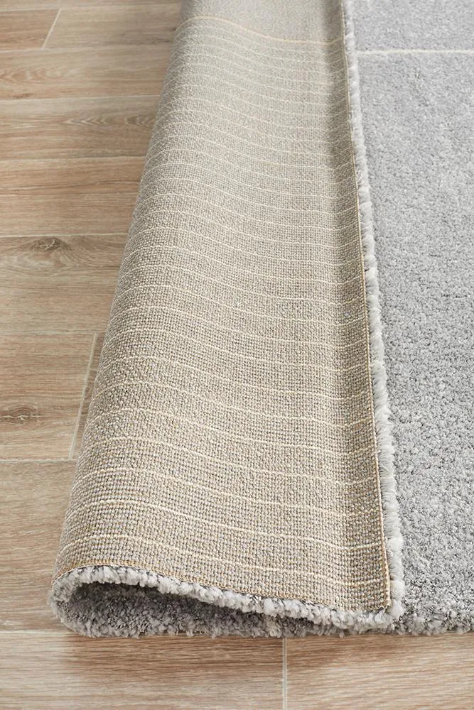 Adina Ivy Modern Silver Rug