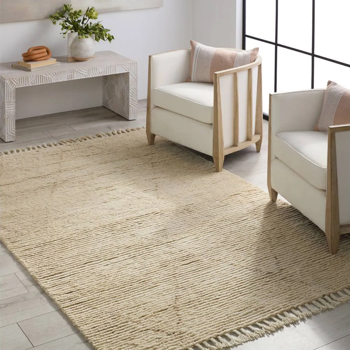 Alpine Manesa Hand Knotted Rug