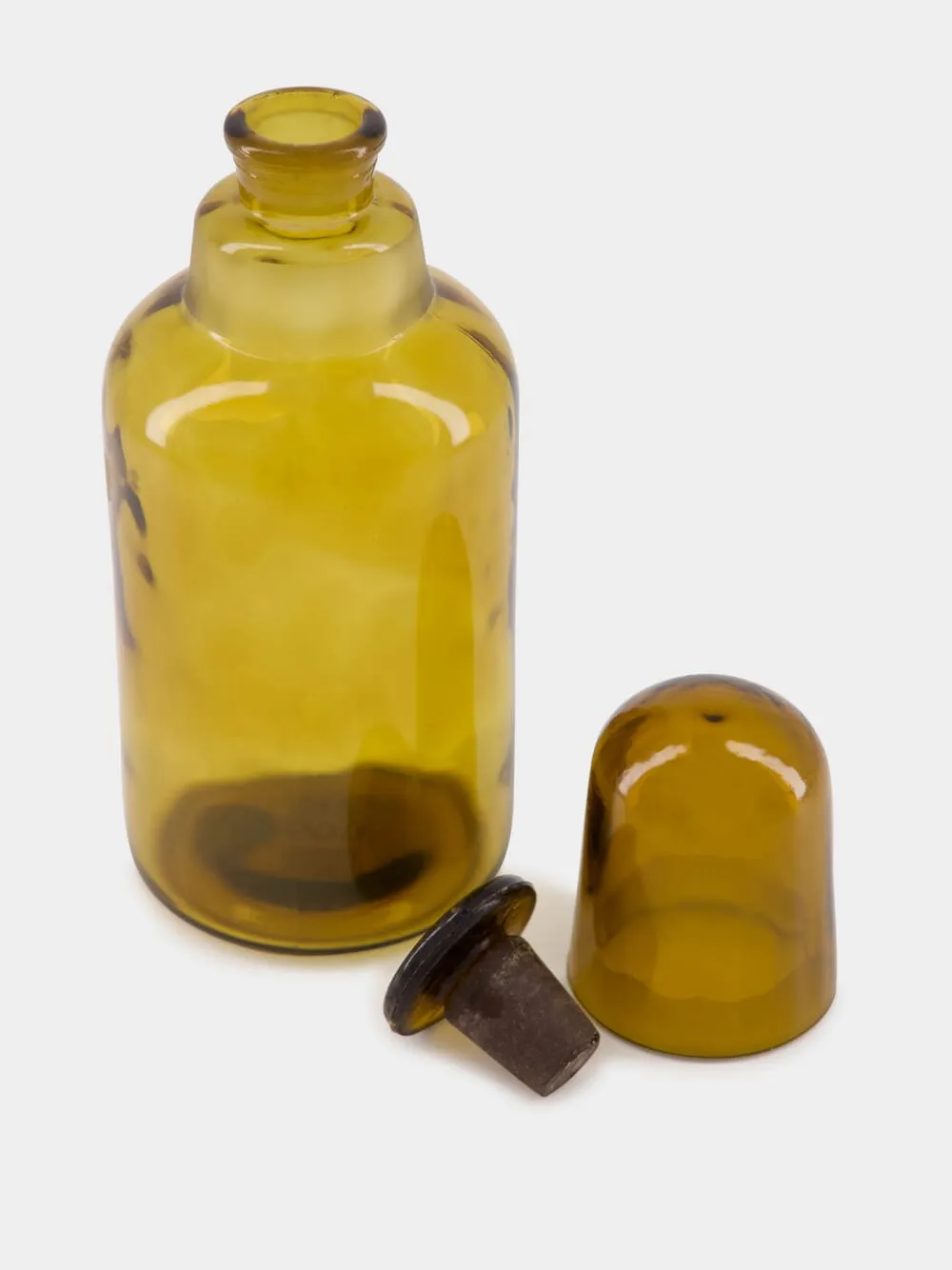 Amber Glass Apothecary Bottle