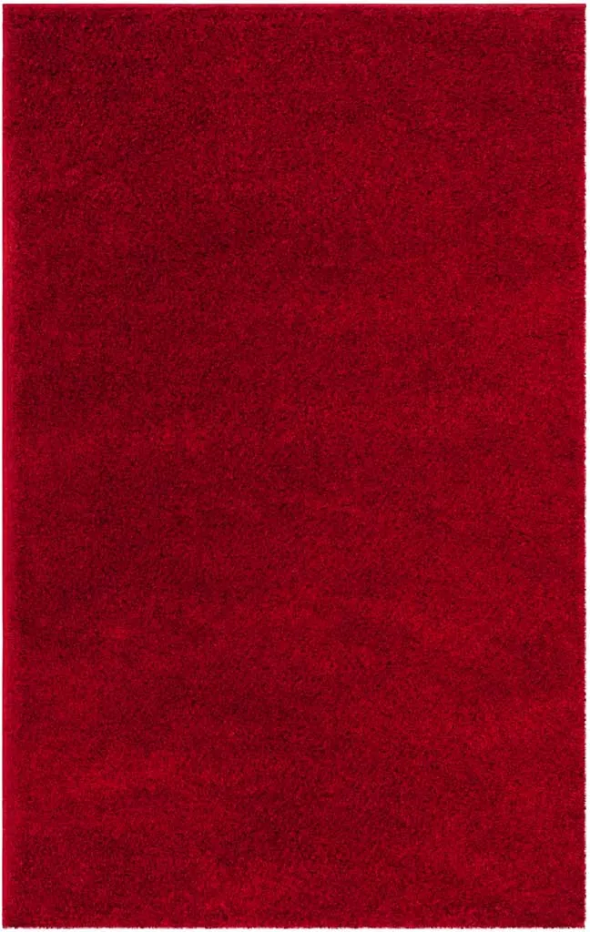 Arizona Shag Red Area Rug