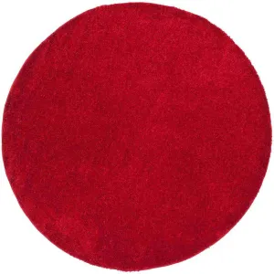 Arizona Shag Red Round Rug