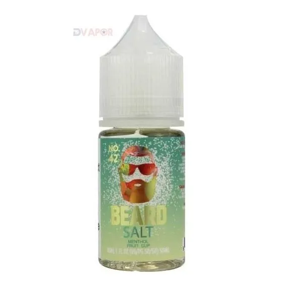 Beard Salts No. 42 Menthol Fruit Cup 30ml Bottle