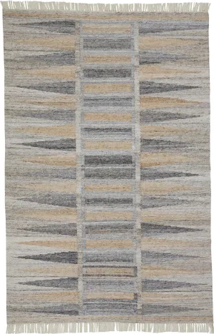 Beckett 8900817F Tan/Gray Rug