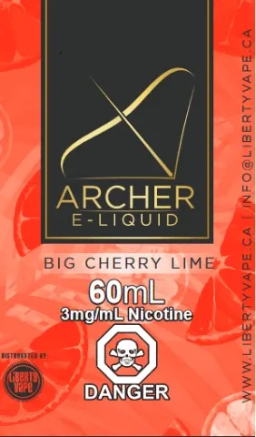 Big Cherry Lime - Archer E-Liquid - 60mL