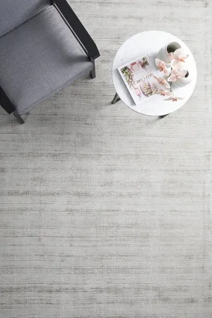 Bliss Rug (Silver) by Rug Culture