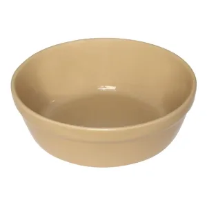 C027 Olympia Stoneware Round Pie Bowls 156mm (Pack of 6)