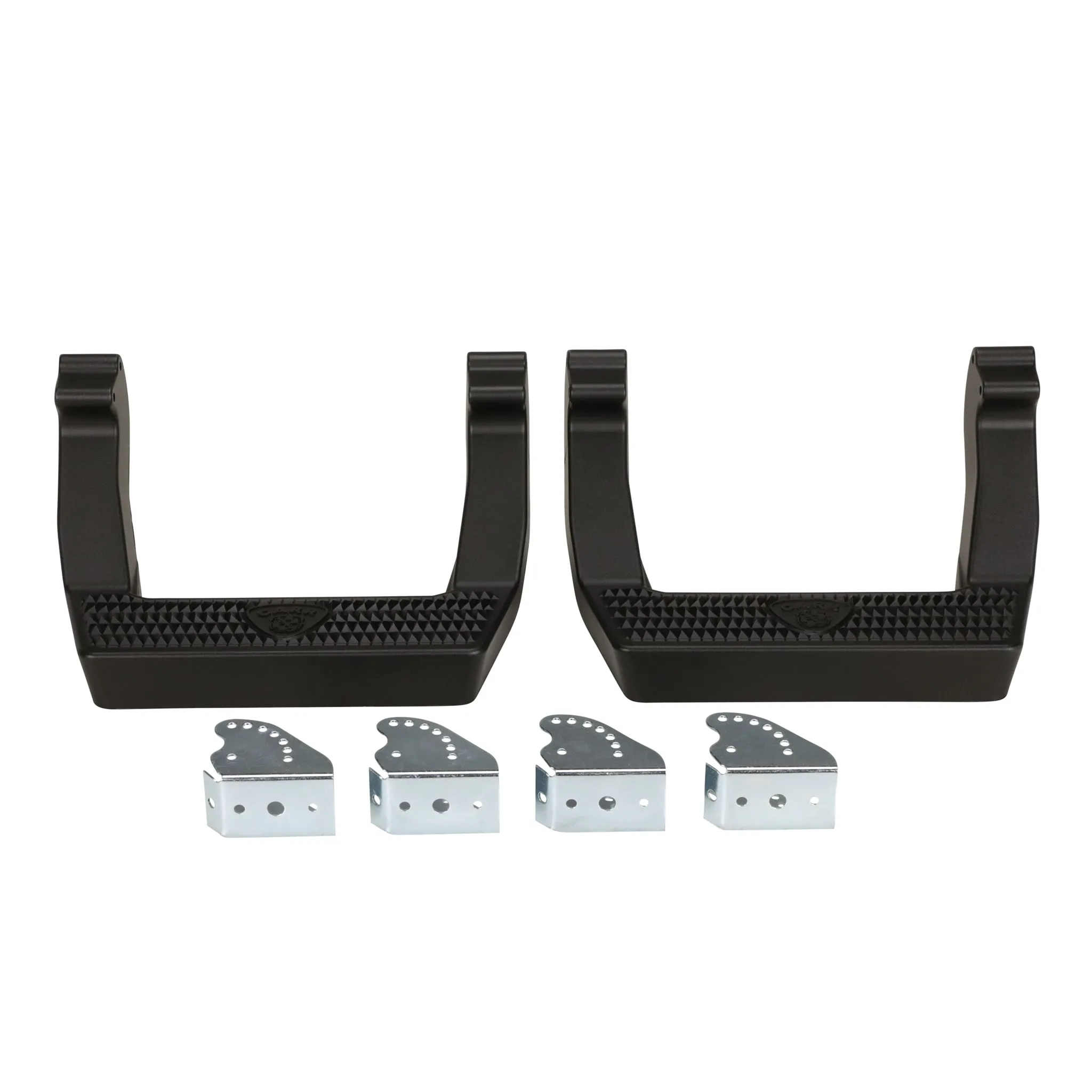 Carr LD Steps - Black Powder Coat - Ford Fullsize SUV / Truck 1999-2016 - Pair