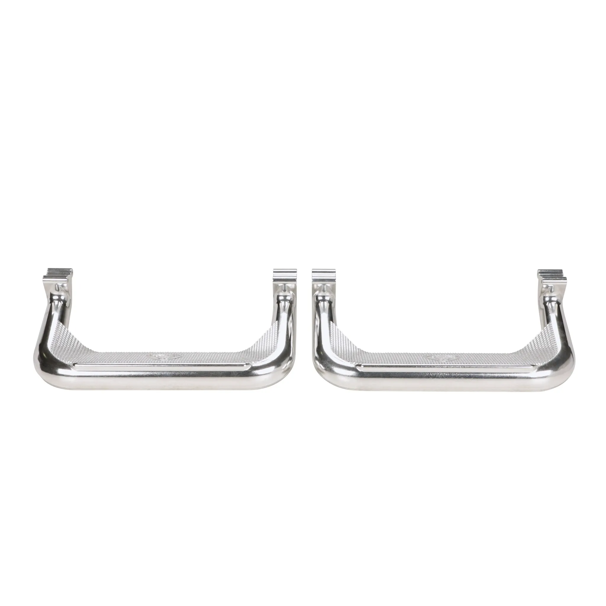 Carr Super Hoop Step Bars Mount Kit Included Aluminum Polished - Ford Fullsize Truck 1981-98