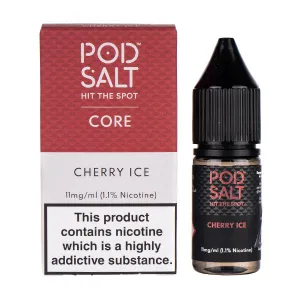 Cherry Ice Nic Salt E-Liquid by Pod Salt Core