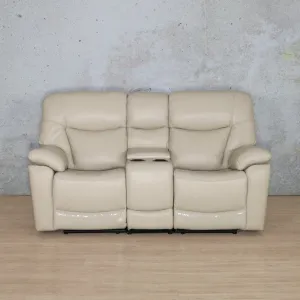 Chester 2 Seater Home Theatre Leather Recliner