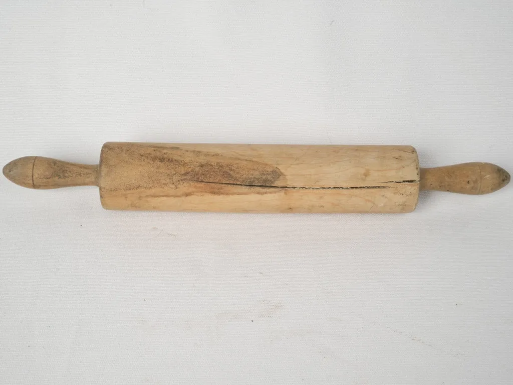 Collection of 3 antique French rolling pins 20"