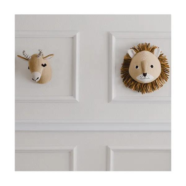 Crane Antelope Plush Head Baby & Kids Room Wall Decor - Kendi