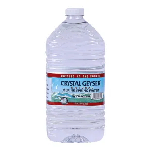 Crystal Geyser Alpine Spring Water, 1 Gallon Plastic Jug