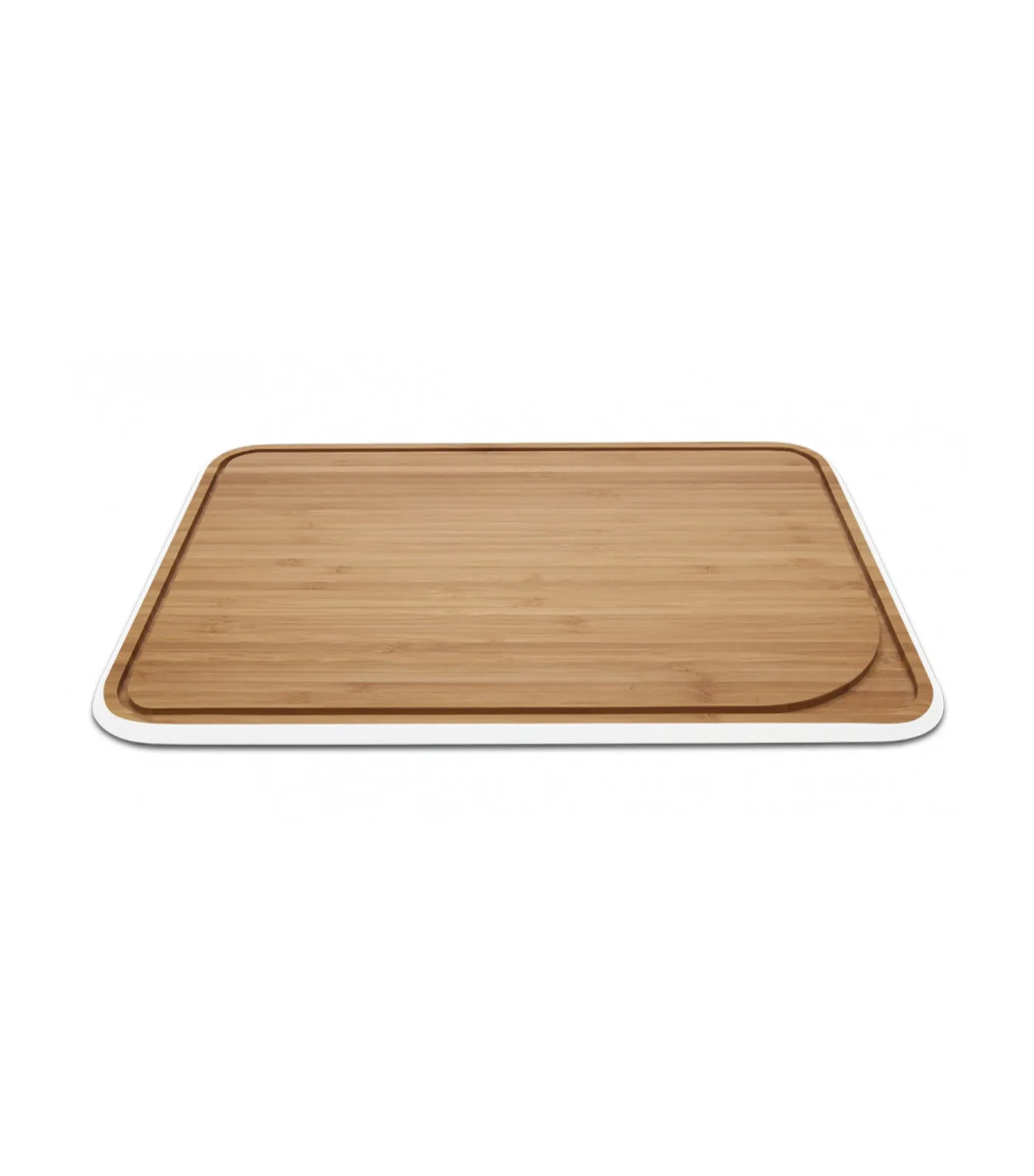 Cutting Board with White Rim - M