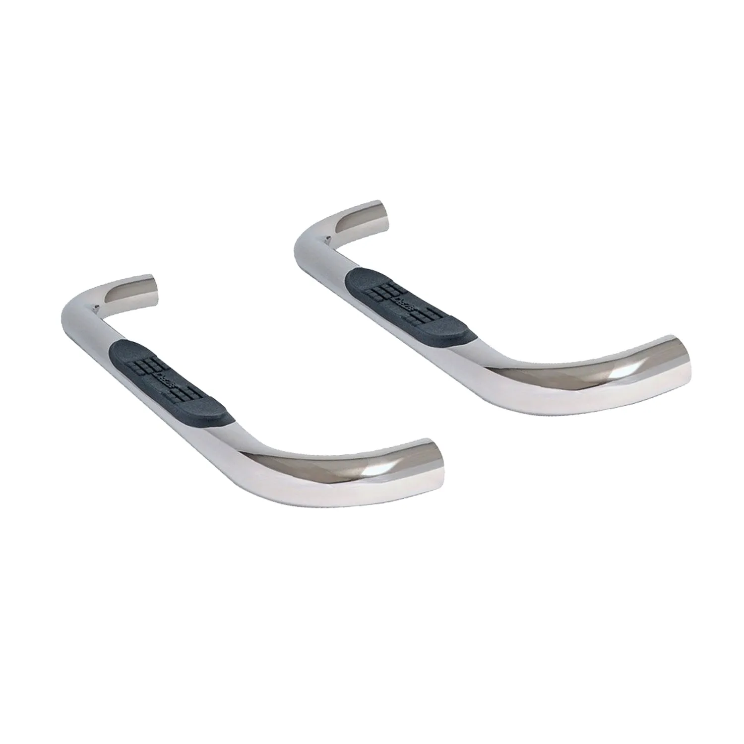 Dee Zee Step Bars - 3" OD - Stainless - Polished - Standard Cab - GM Full-Size SUV / Truck 2001-17 (Pair)