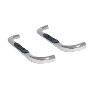 Dee Zee Step Bars - 3" OD - Stainless - Polished - Standard Cab - GM Full-Size SUV / Truck 2001-17 (Pair)