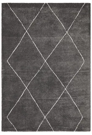 Domayne Rug Charcoal