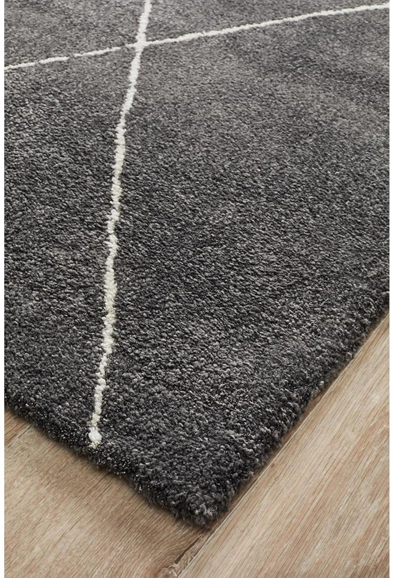 Domayne Rug Charcoal