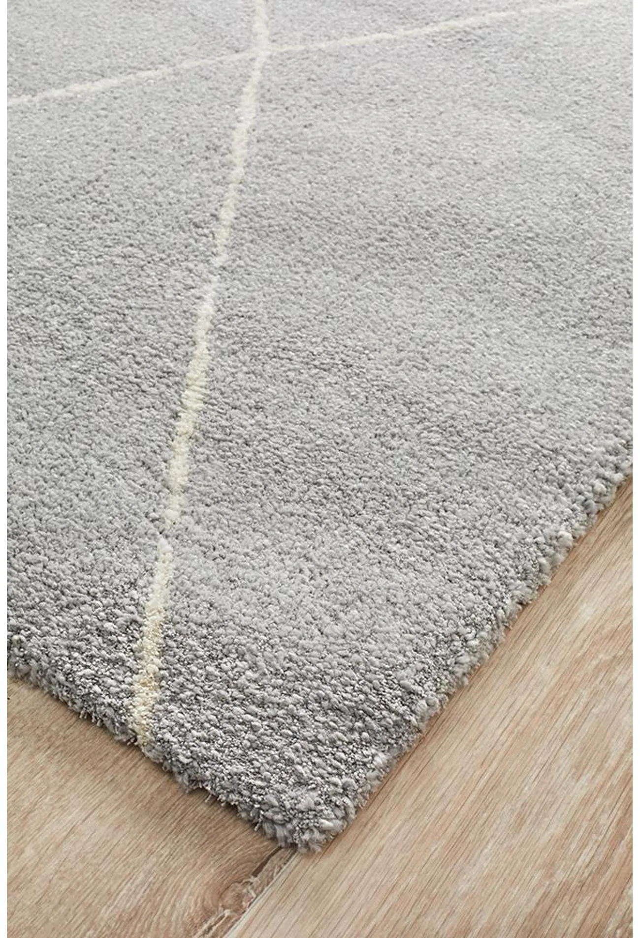 Domayne Rug Silver