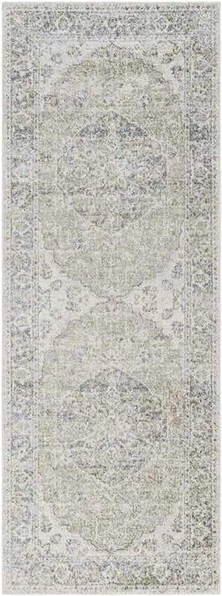 Edmonson 2x3 Traditional Green Area Rug Carpet for Living Room Bedroom or Kitchen (2' x 2'11")