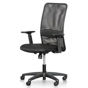 Elroy Mesh Office Chair - Black