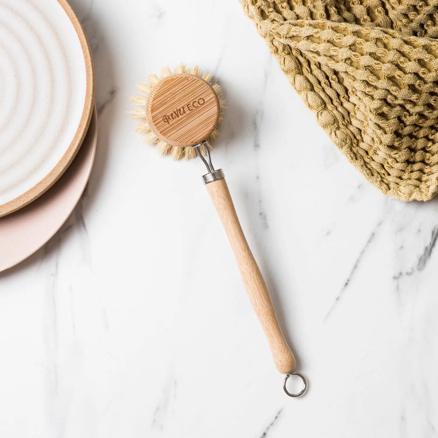 Ever Eco - Dish Brush Bamboo Handle - Sisal Bristles