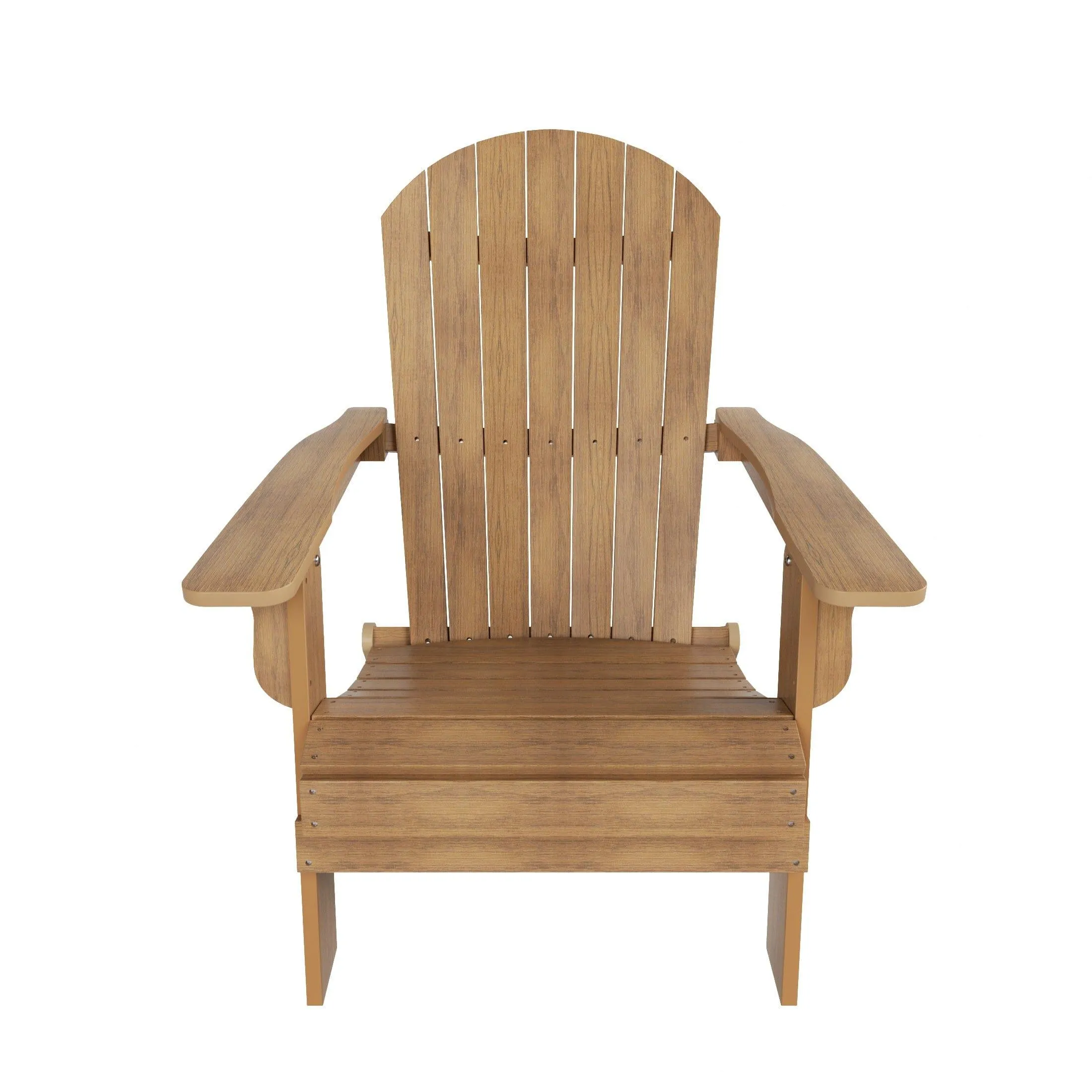 Florence 7-Piece HIPS Folding Adirondack Chair with Coffee Table and Side Table Set