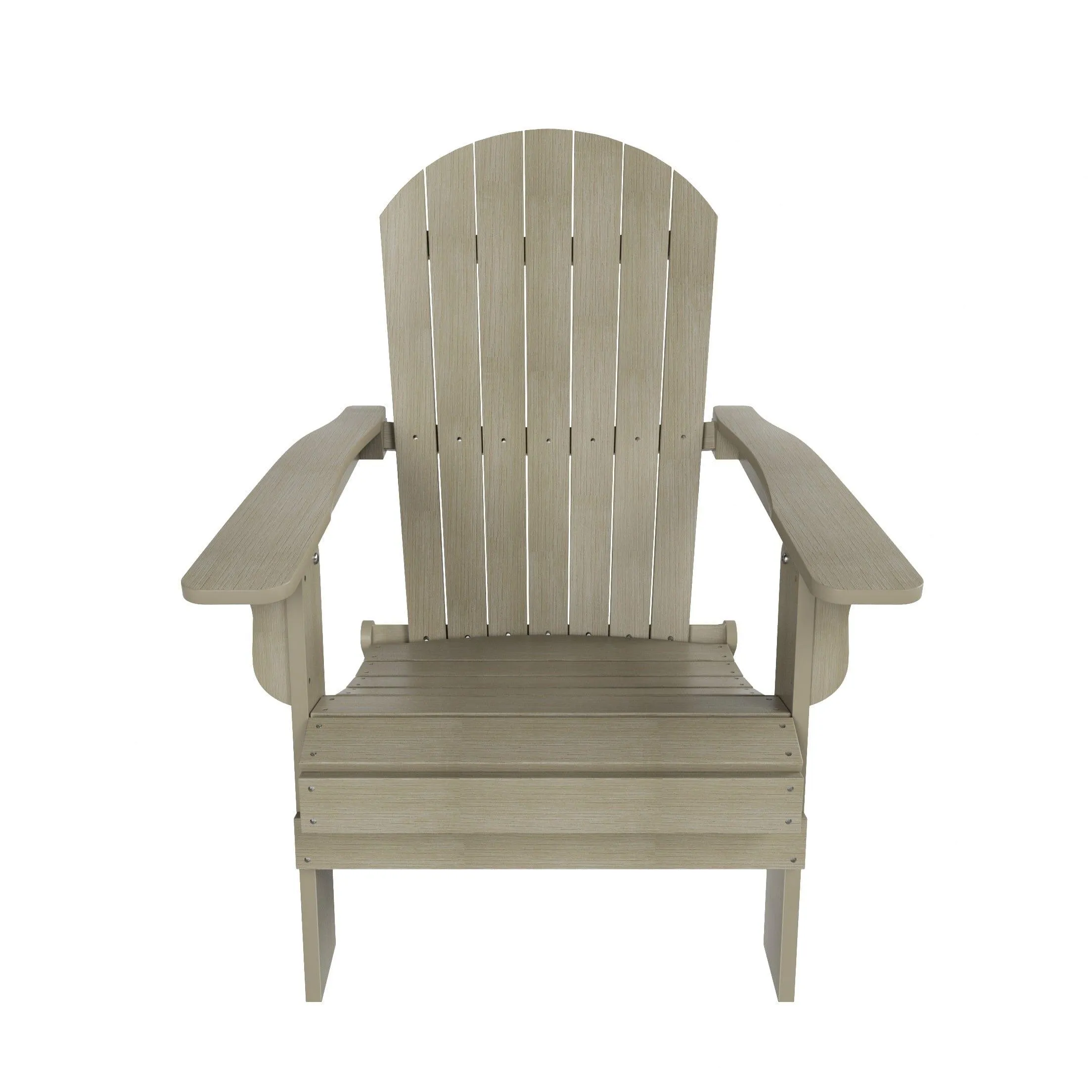 Florence 7-Piece HIPS Folding Adirondack Chair with Coffee Table and Side Table Set