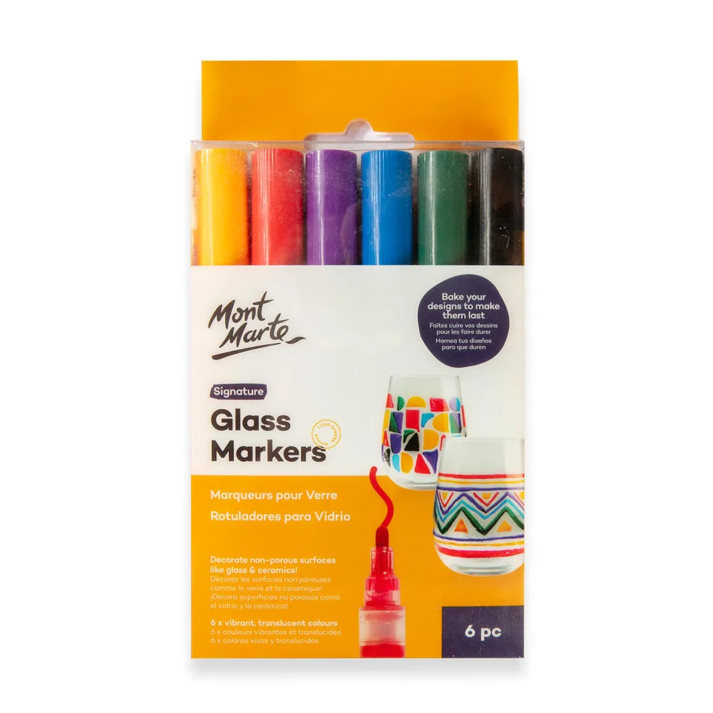 Glass Markers Signature 6pc