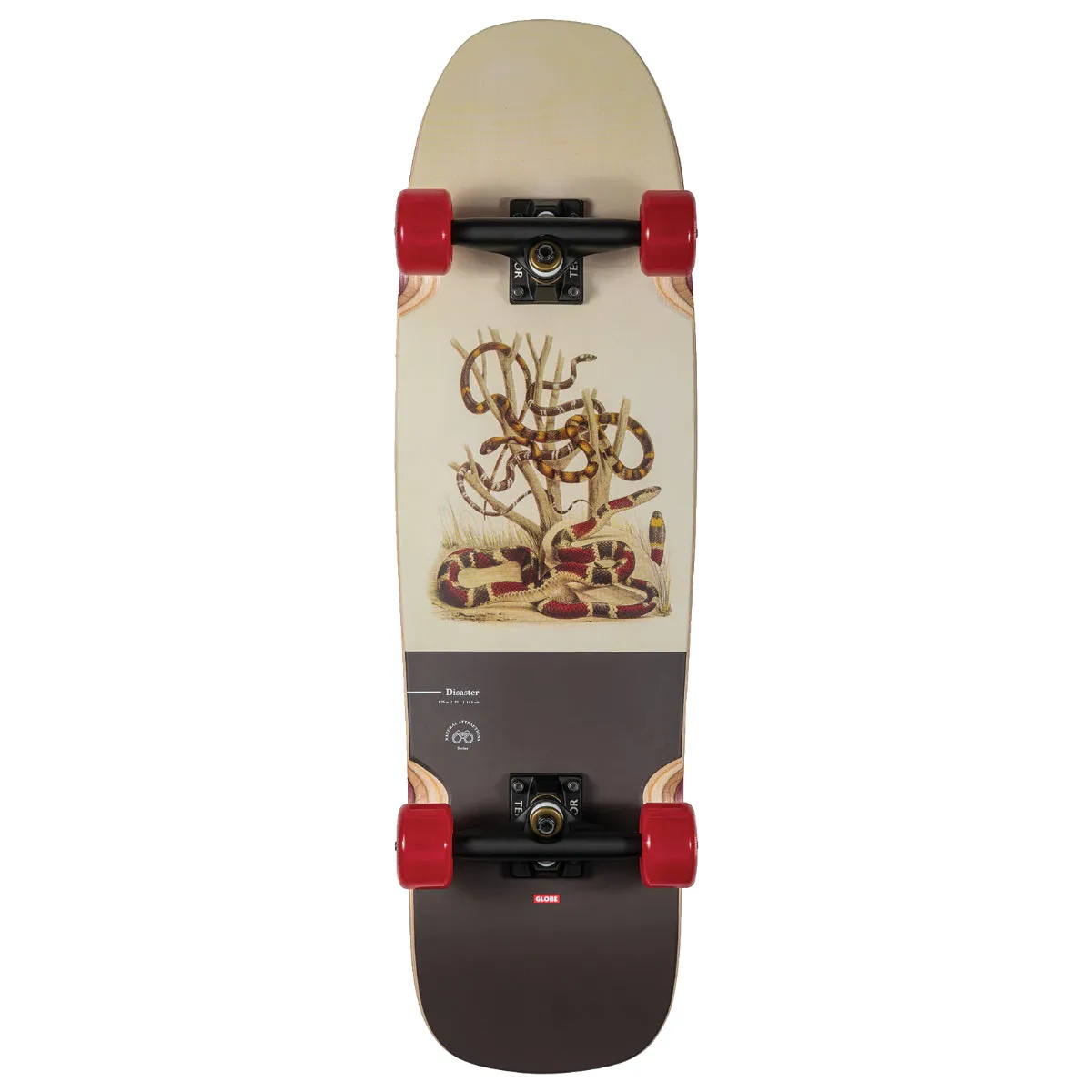 Globe Disaster Snakes 32" Skateboard Complete