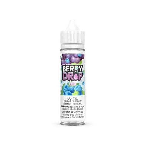 Grape - Berry Drop ICE E-Liquid - 60mL (Ontario)