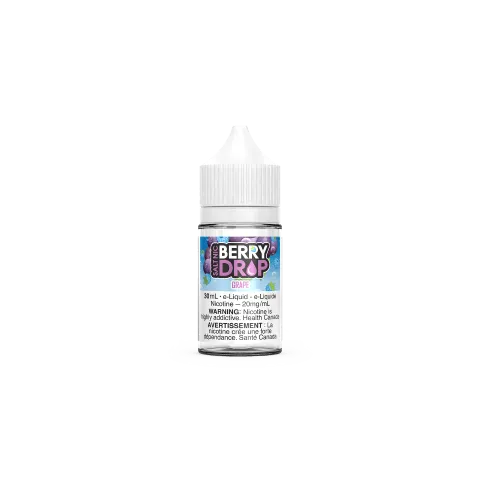 Grape Salt Nic - Berry Drop Salts E-Liquid - 30mL (Ontario)