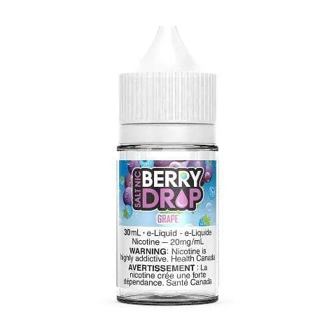 Grape Salt Nic - Berry Drop Salts E-Liquid - 30mL (Ontario)