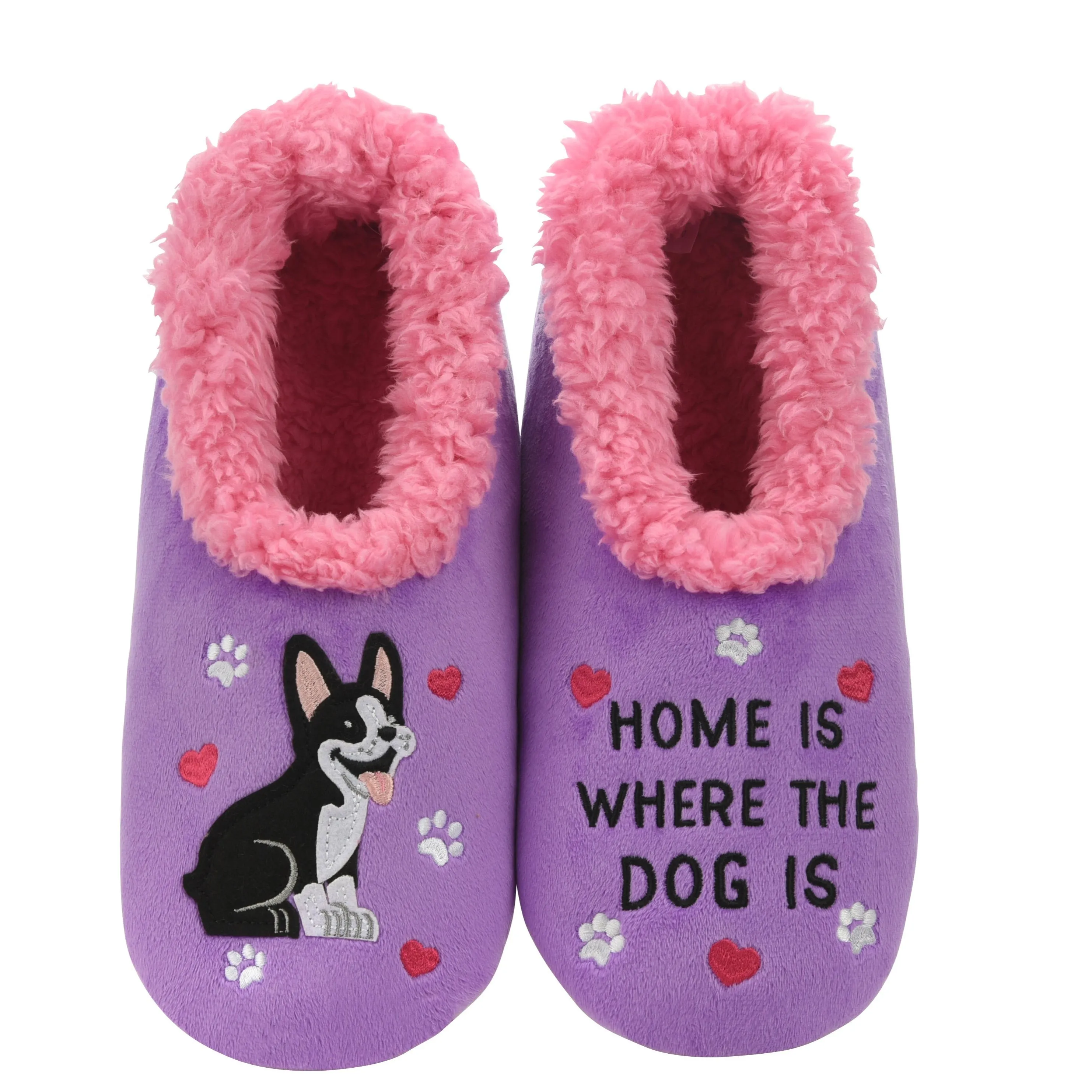 Home Is Where The Dog Is Slippers