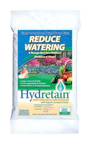 Hydretain Organic Moisture Manager Soil Treatment 6000 sq ft 15 lb