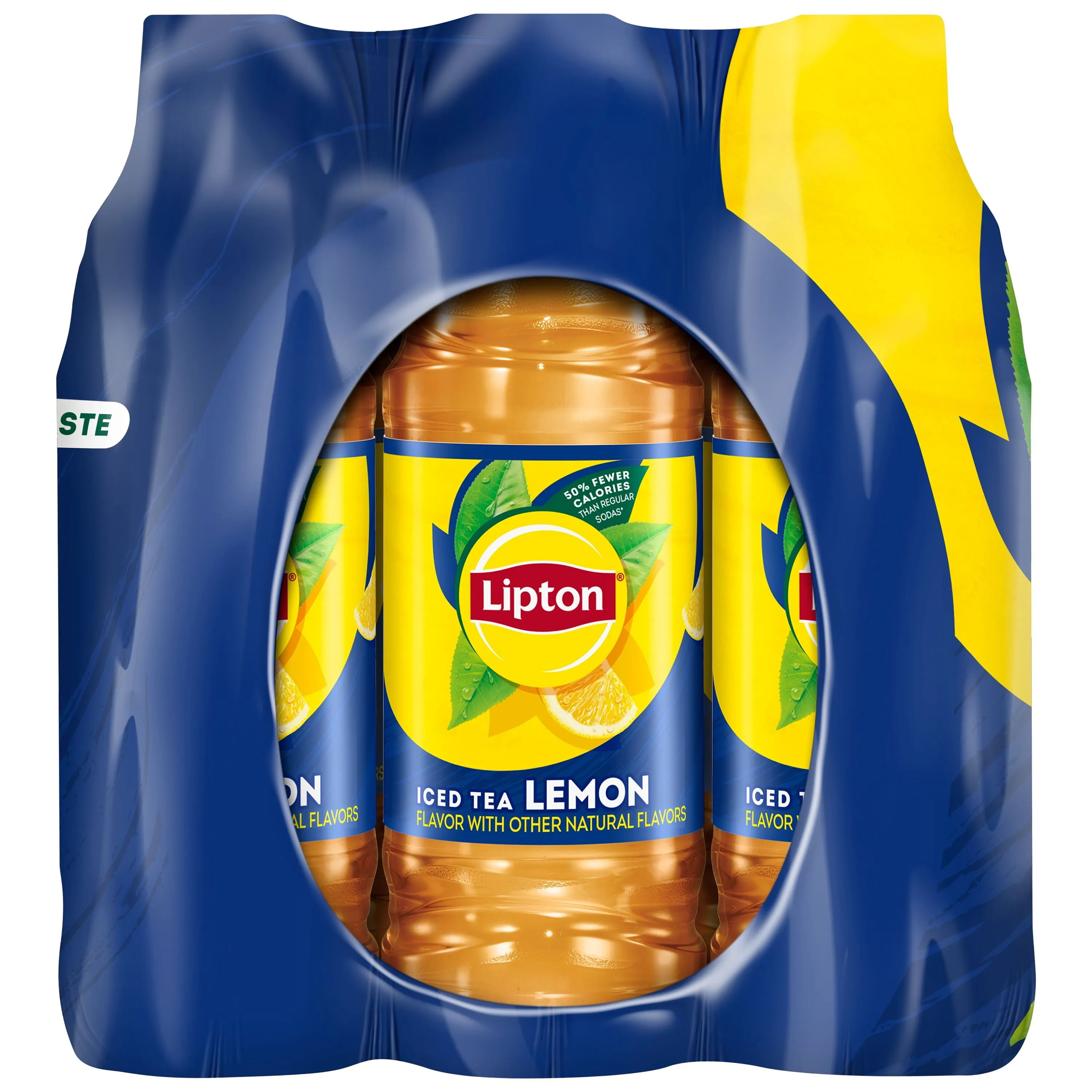 Lipton Lemon Iced Tea, 16.9 fl oz, 12 Pack Bottles