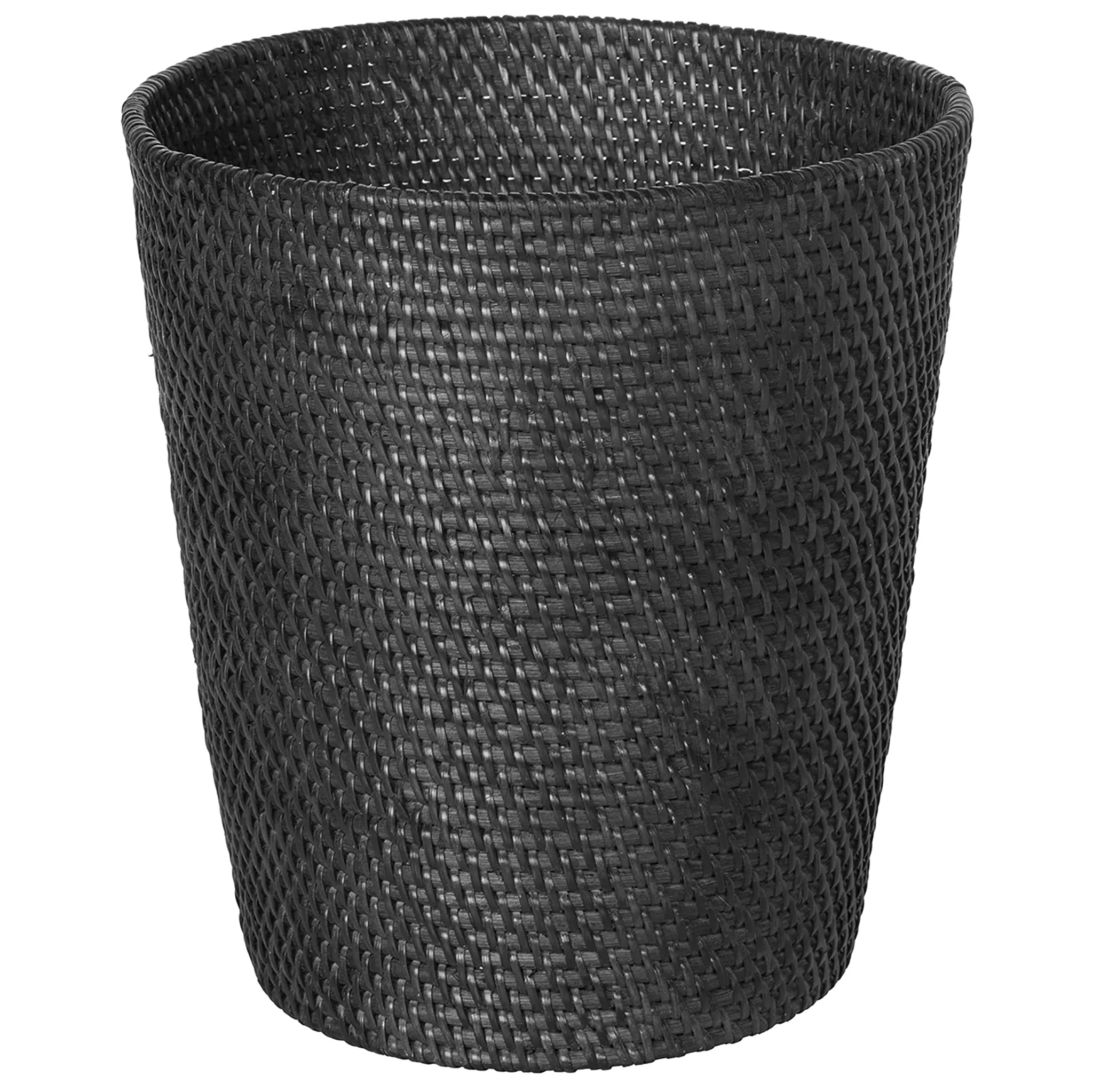 Loma Round Rattan Paper Waste Basket