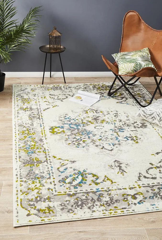 Metro 602 Rug (Green) by Rug Culture