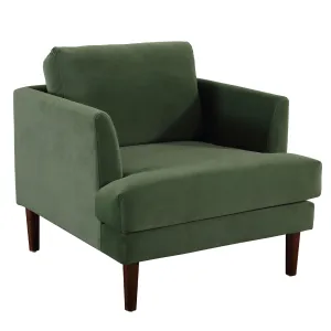 Minae Modern Contemporary Velvet Armchair