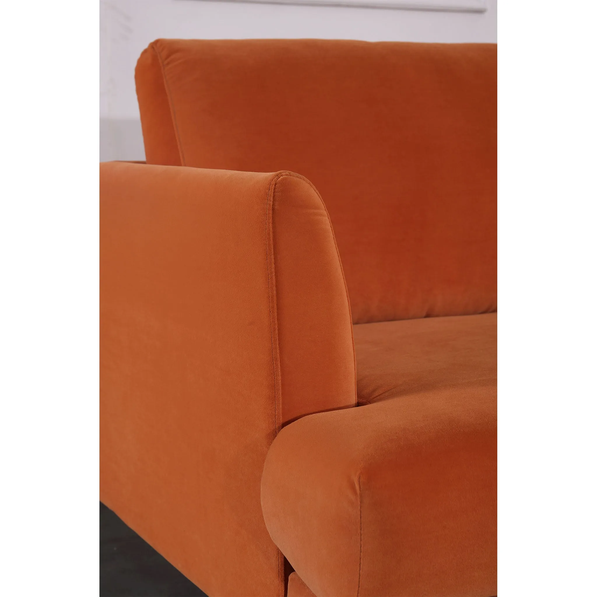 Minae Modern Contemporary Velvet Armchair