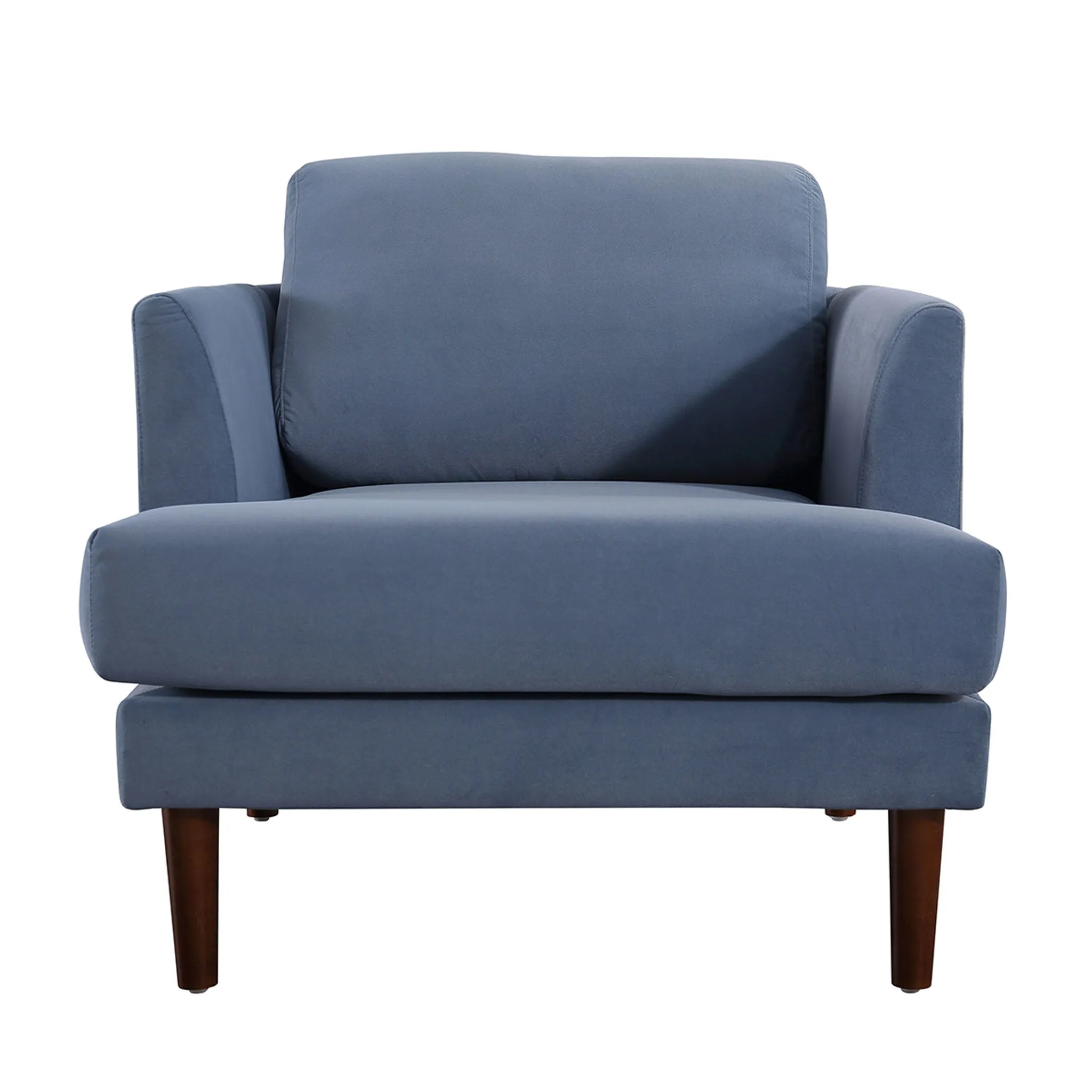 Minae Modern Contemporary Velvet Armchair