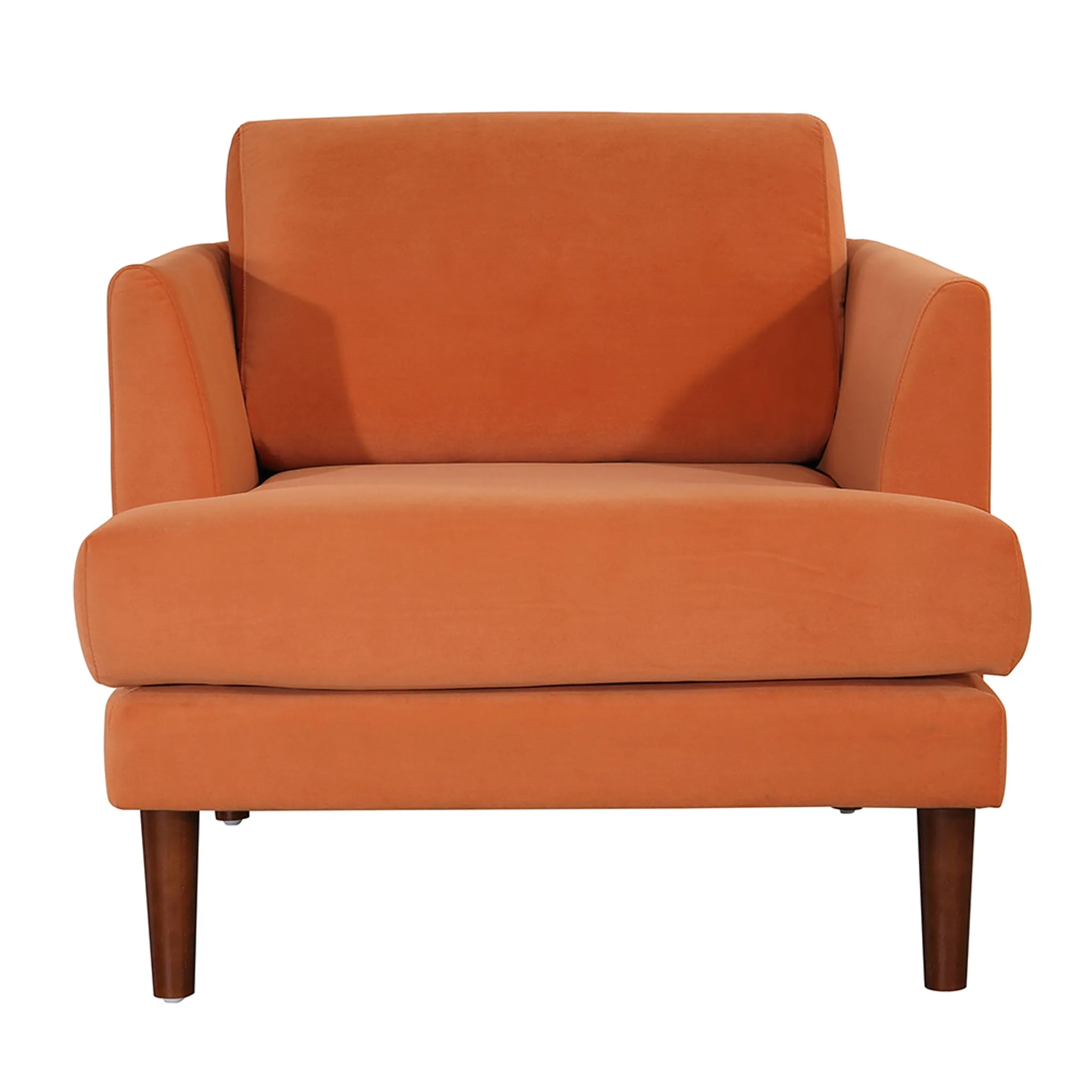 Minae Modern Contemporary Velvet Armchair