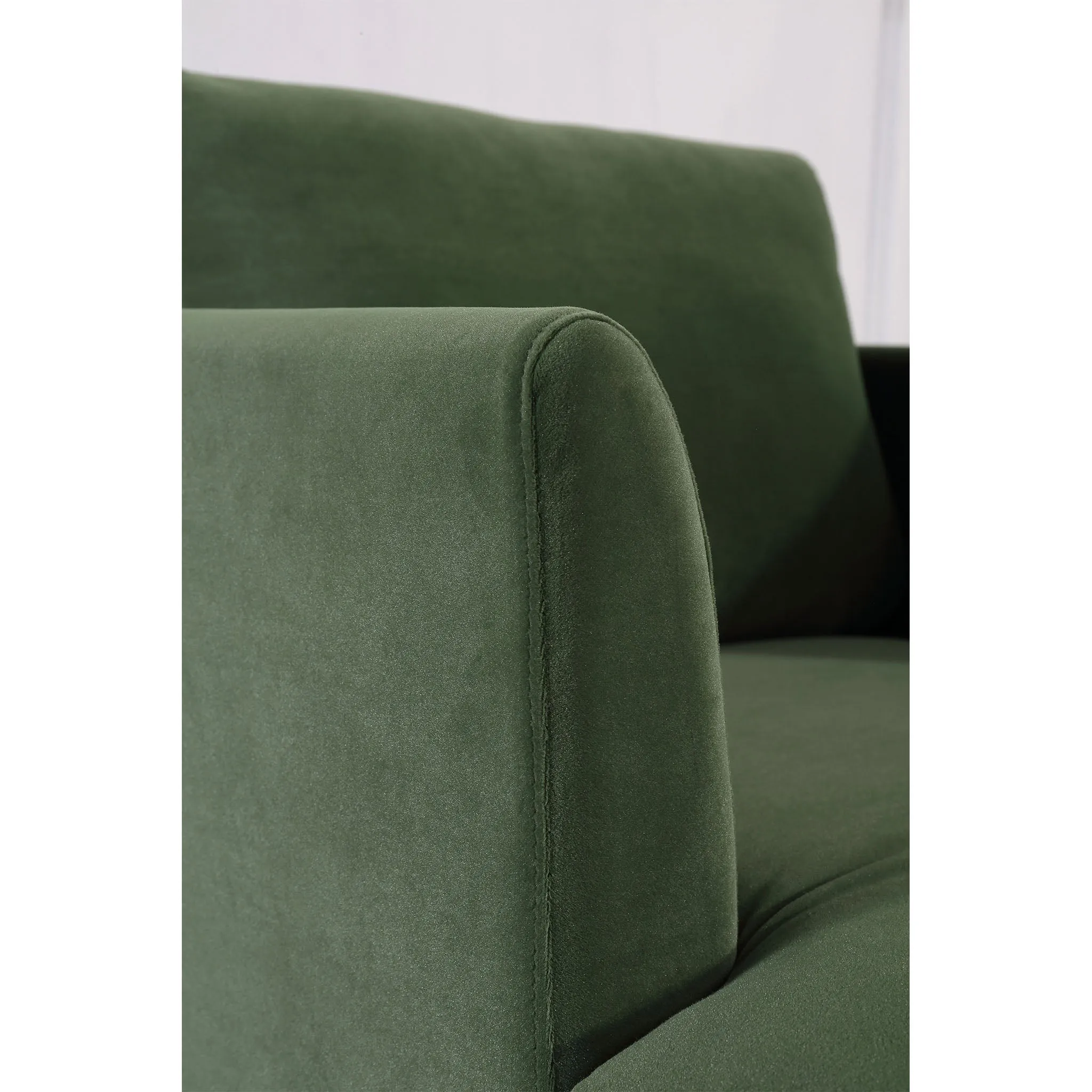 Minae Modern Contemporary Velvet Armchair