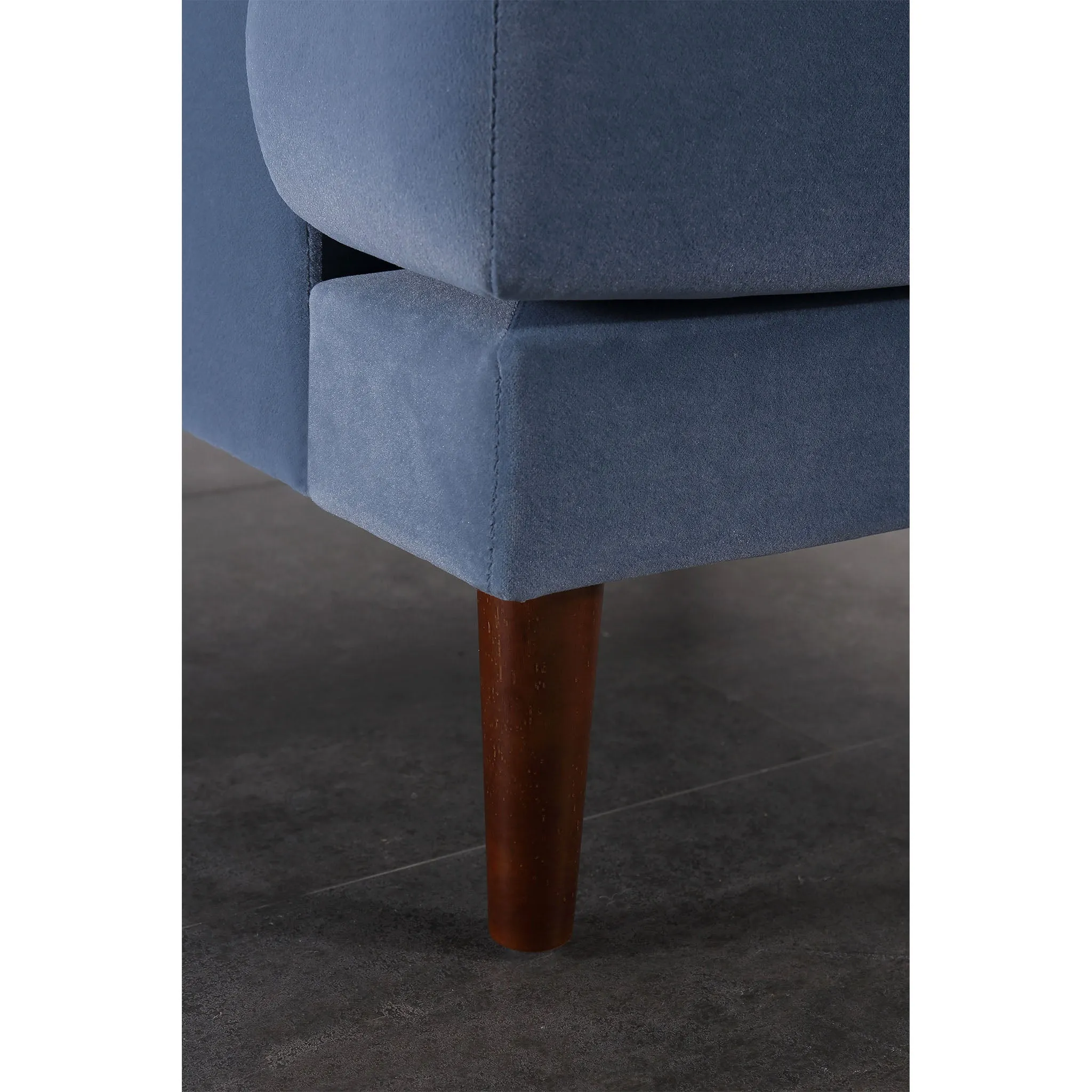 Minae Modern Contemporary Velvet Armchair