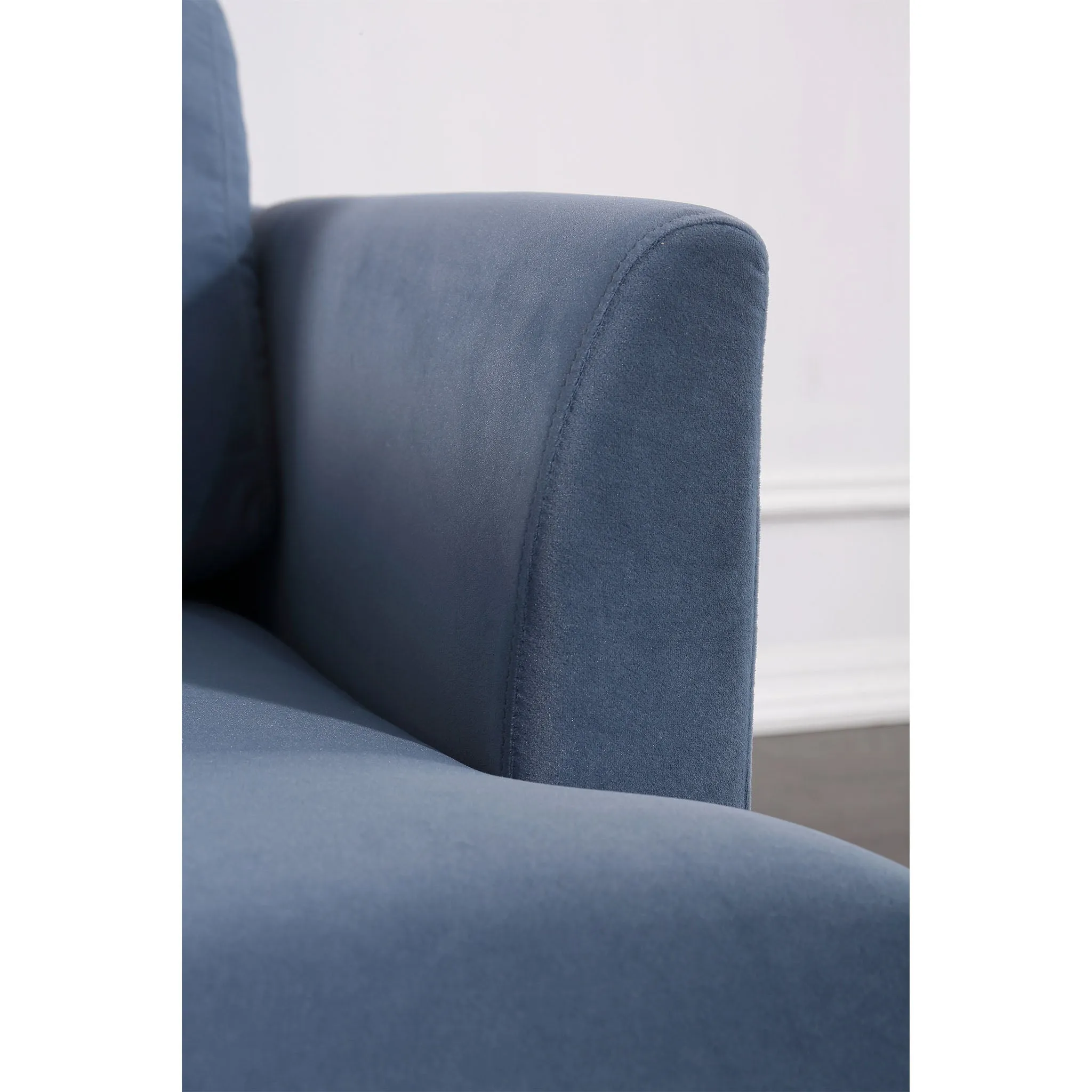 Minae Modern Contemporary Velvet Armchair